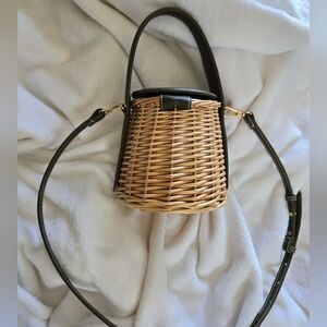 Zara Wicker Purse